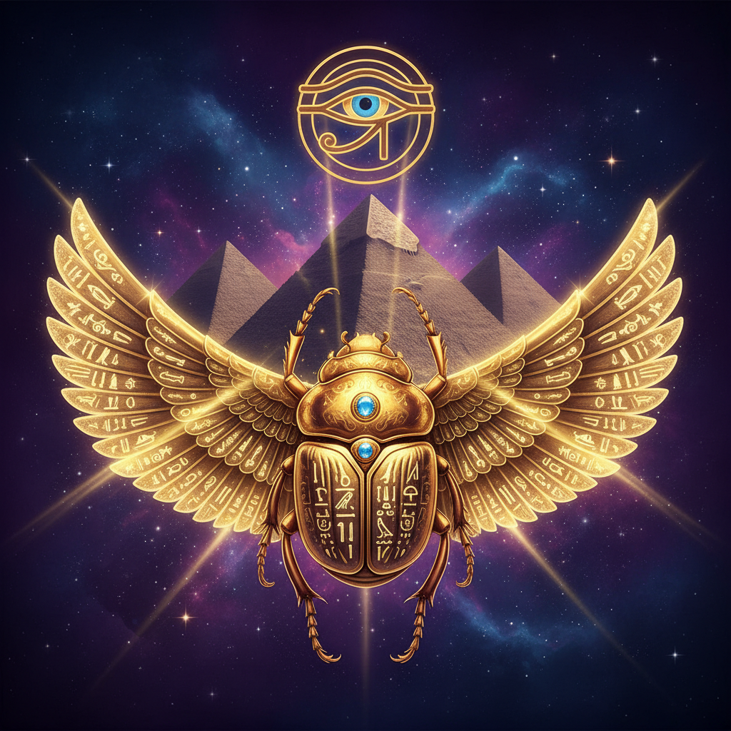 고대 이집트 파라오들이 지녔던 영생의 상징, 스카라베